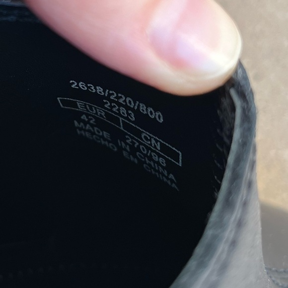 Zara x Vibram Black Slingback Clog Platform Slip On Shoes 42 main image 6